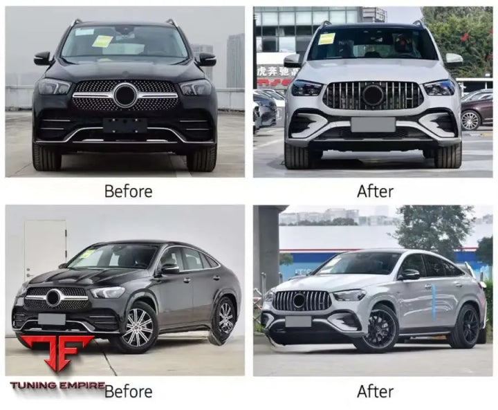 MERCEDES-BENZ GLE53 COUPE C167 2019 + UPGRADE to GLE53 AMG COUPE 2024 CONVERSION BODY KIT