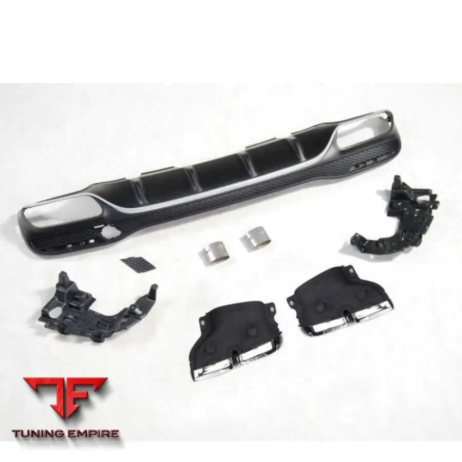 MERCEDES-BENZ GLE63 W167 LIP WITH MUFFLER TIPS DIFFUSER