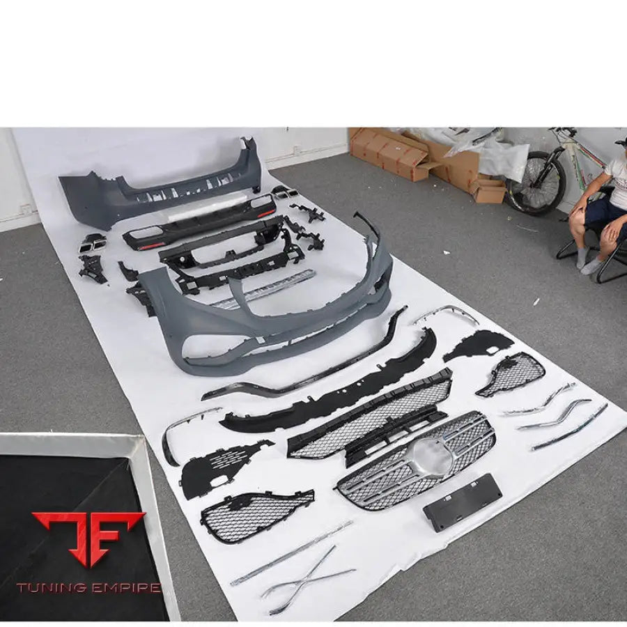 MERCEDES BENZ GLS CLASS X166 UPGRADE TO GLS63 BODY KIT