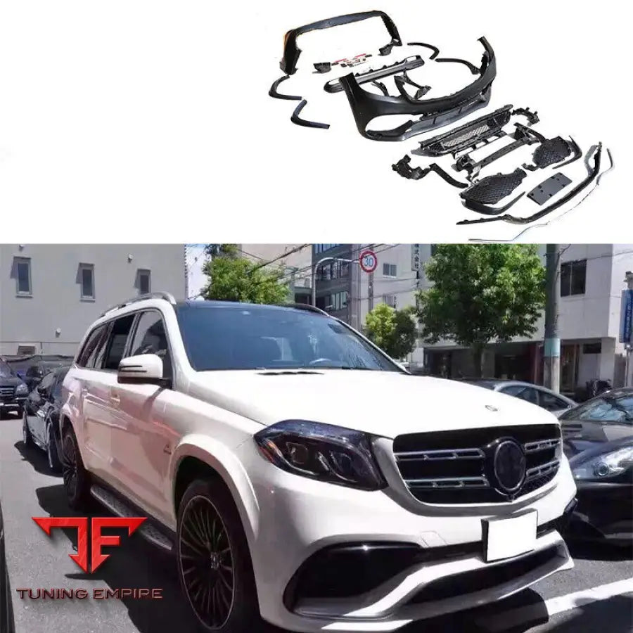 MERCEDES-BENZ GLS63 TO GLS350 GLSS400 GLS450 GLS500 X166 UPGRADE EXHAUST PIPES