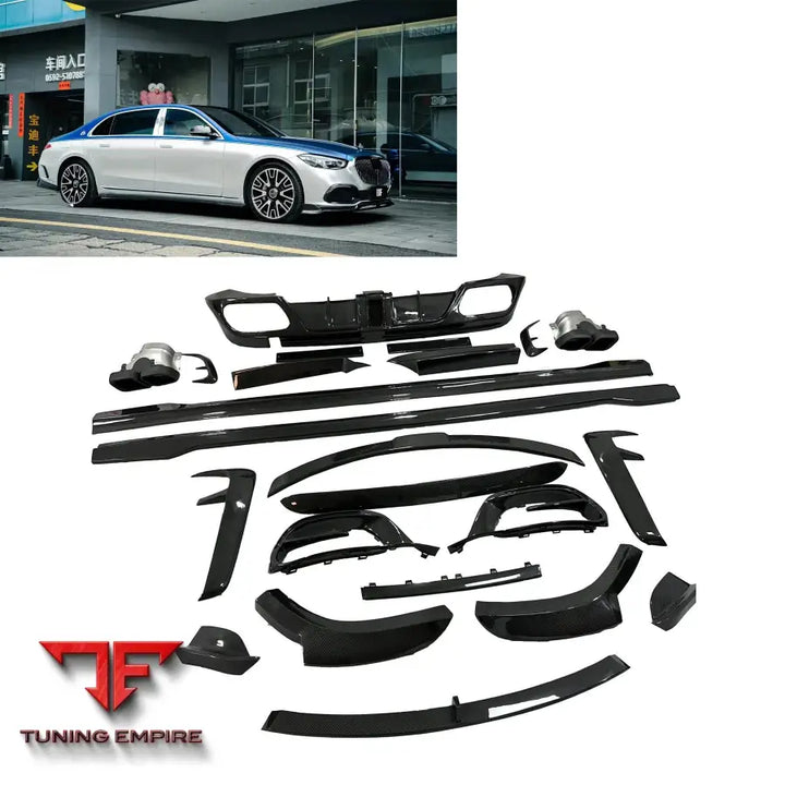 MERCEDES-BENZ MAYBACH M STYLE W223 2021-2024 CARBON FIBER BODY KITS