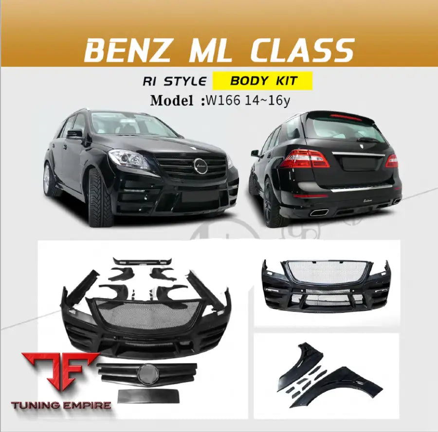 MERCEDES-BENZ ML-CLASS W166 2014-2016 CARBON BODY KIT