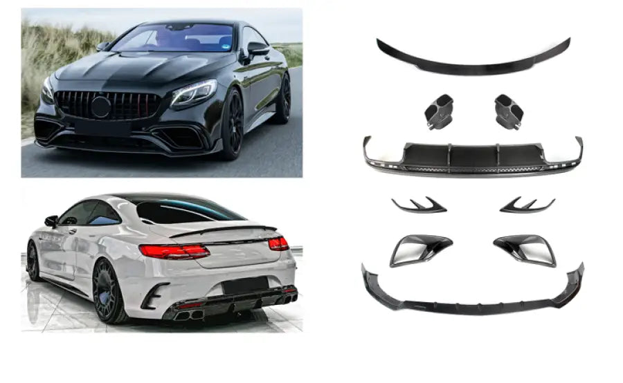 MERCEDES BENZ S-CLASS C217 S63 TO BODY KIT