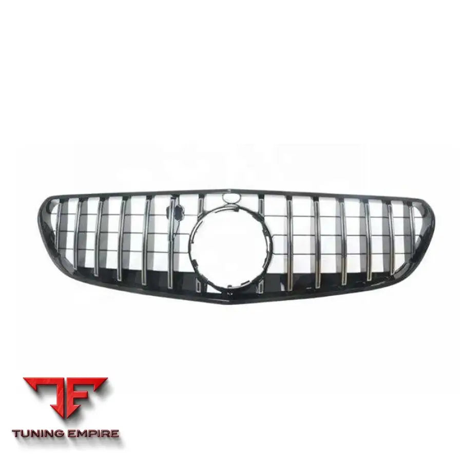 MERCEDES BENZ S CLASS C217 S65 GLOSS BLACK FRONT GRILLE 2014 2020Y