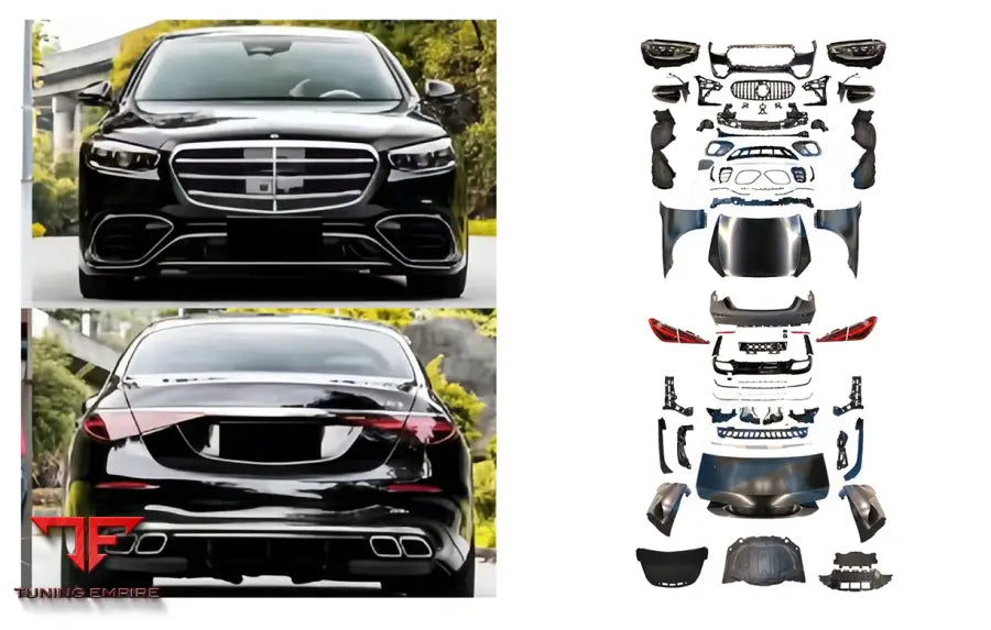 MERCEDES BENZ S-CLASS W221 TO W223 S63 STYLE BODY KIT