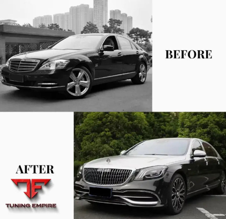 MERCEDES BENZ S CLASS W221 UPGRADE TO S63/S65 BODY KIT