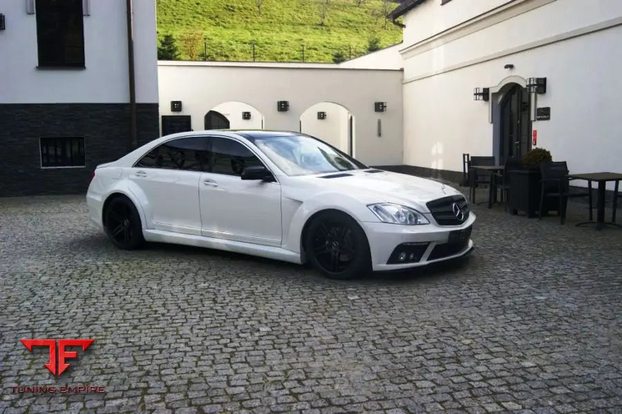 MERCEDES BENZ S CLASS W221 WIDEBODY KIT WITH FOG LIGHTS