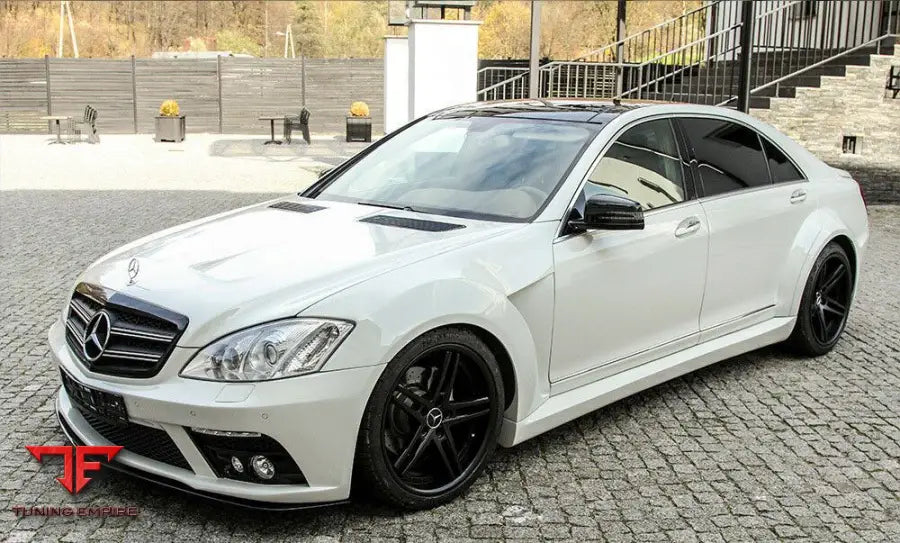 MERCEDES BENZ S CLASS W221 WIDEBODY KIT WITH FOG LIGHTS