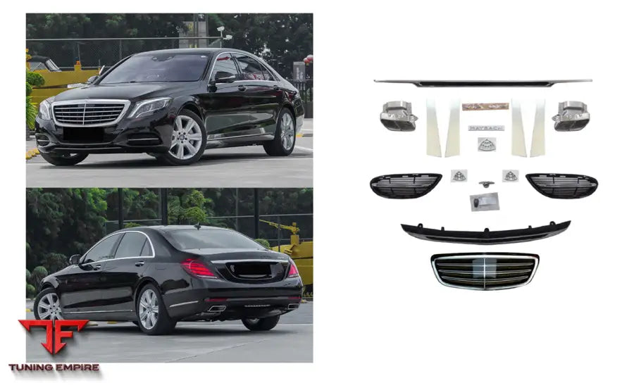 MERCEDES BENZ S-CLASS W222 MBH STYLE SMALL BODY KIT