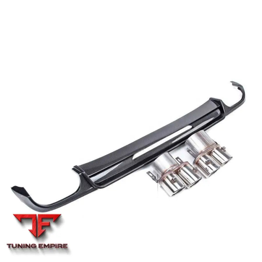 MERCEDES BENZ S CLASS W222 REAR DIFFUSER WITH EXHAUST TIPS 2014 2017Y
