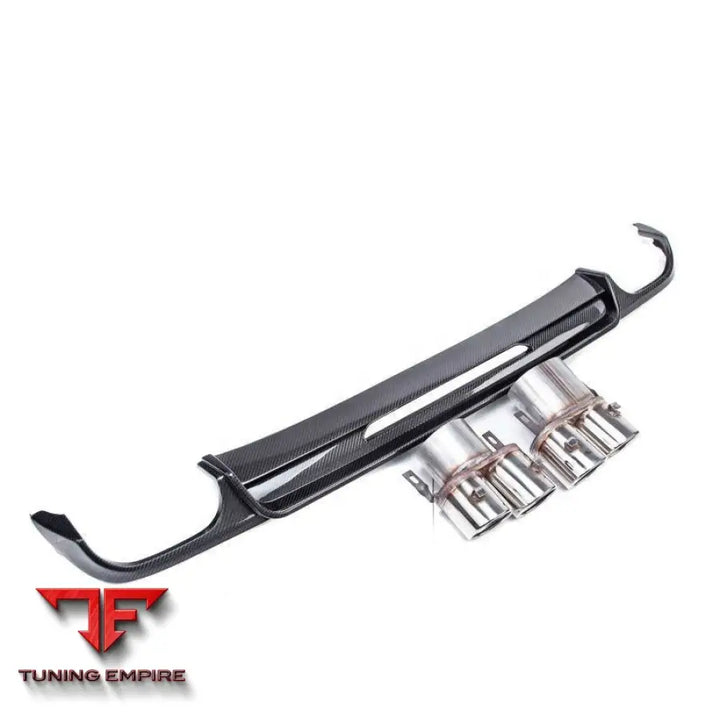 MERCEDES BENZ S CLASS W222 REAR DIFFUSER WITH EXHAUST TIPS 2014 2017Y