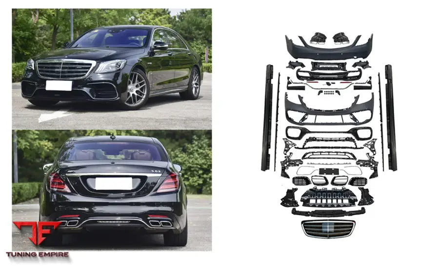 MERCEDES BENZ S-CLASS W222 S63 AMG STYLE BODY KIT 2014-2020Y
