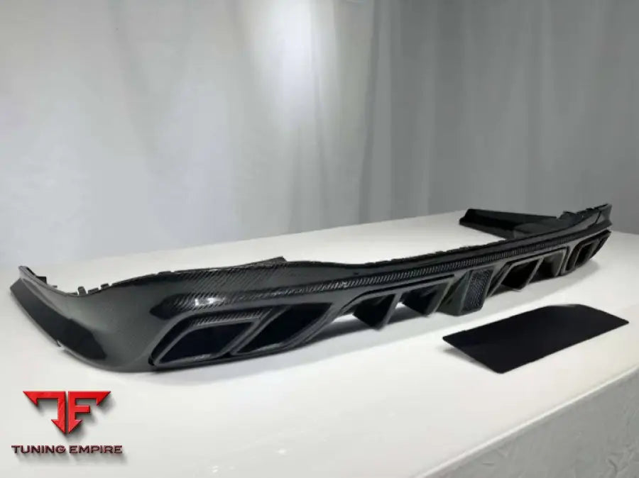 MERCEDES-BENZ S-CLASS W223 2020 + DRY CARBON REAR DIFFUSER WITH EXHAUST TIPS