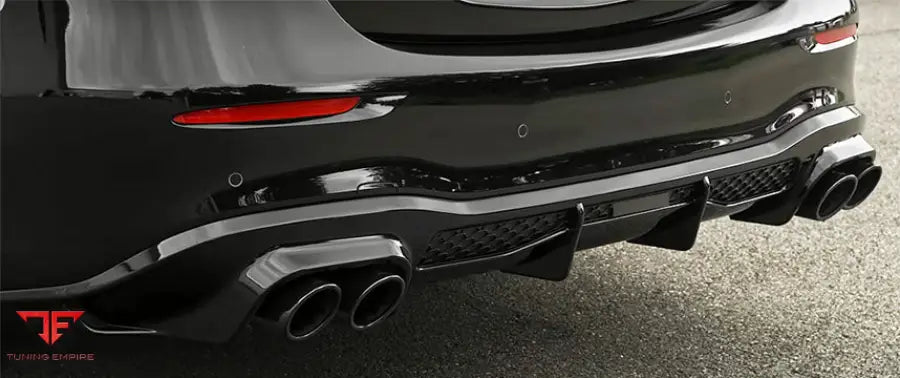 MERCEDES BENZ S-Class W223 2021 + FRONT LIP SPOILER REAR DIFFUSER EXHAUST TIPS BODY KIT