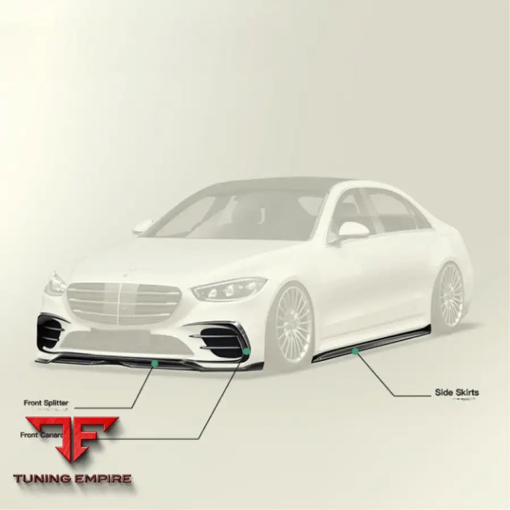 MERCEDES BENZ S-CLASS (W223) CARBON FIBER BODY KIT PARTS
