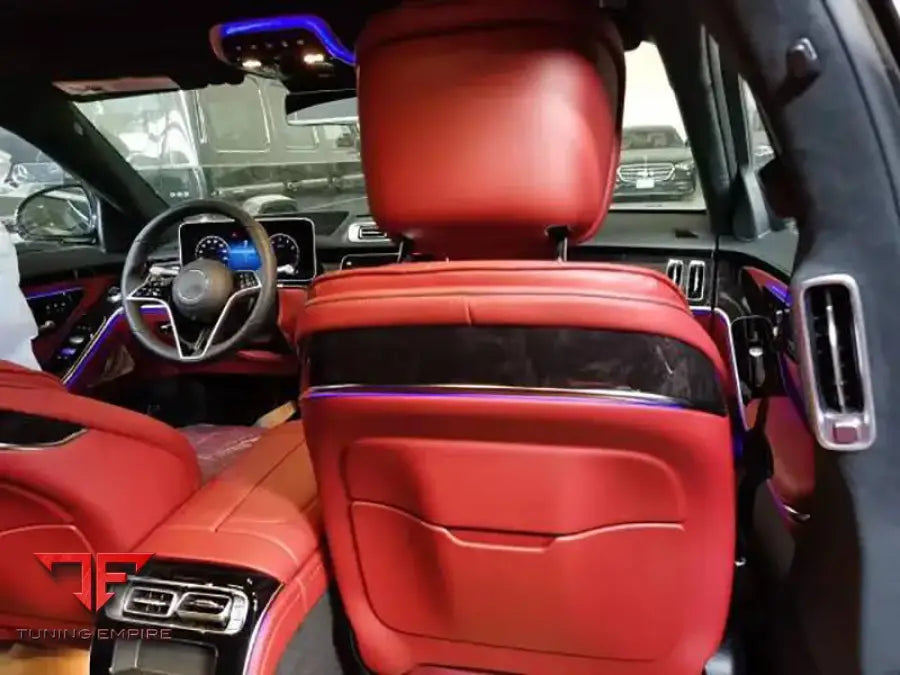 MERCEDES BENZ S CLASS W223 CARBON INTERIOR TRIM SEAT BACK COVER