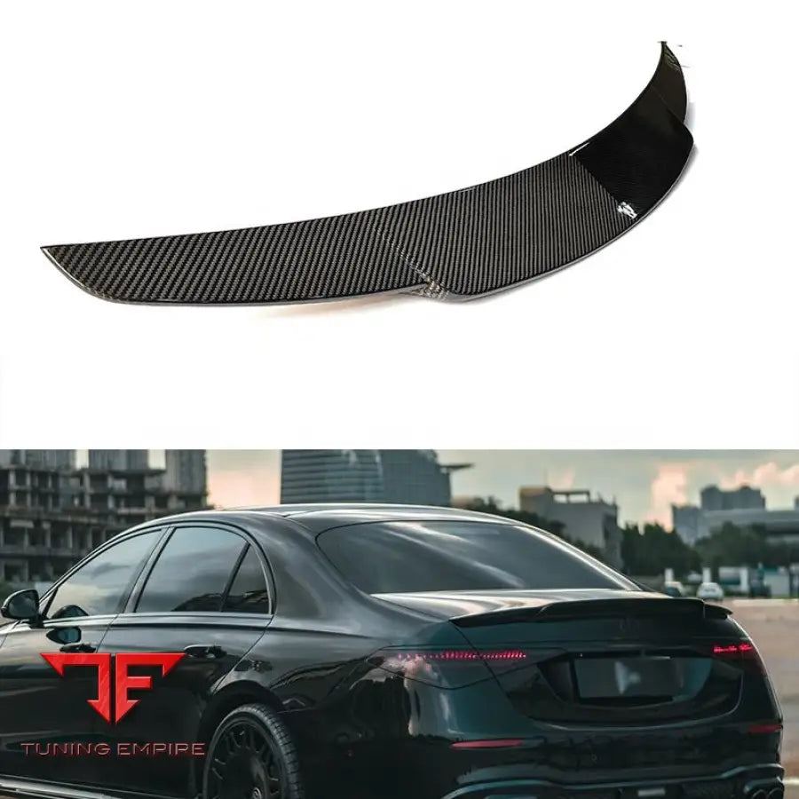 MERCEDES BENZ S CLASS W223 CARBON REAR WING SPOILER 2020Y