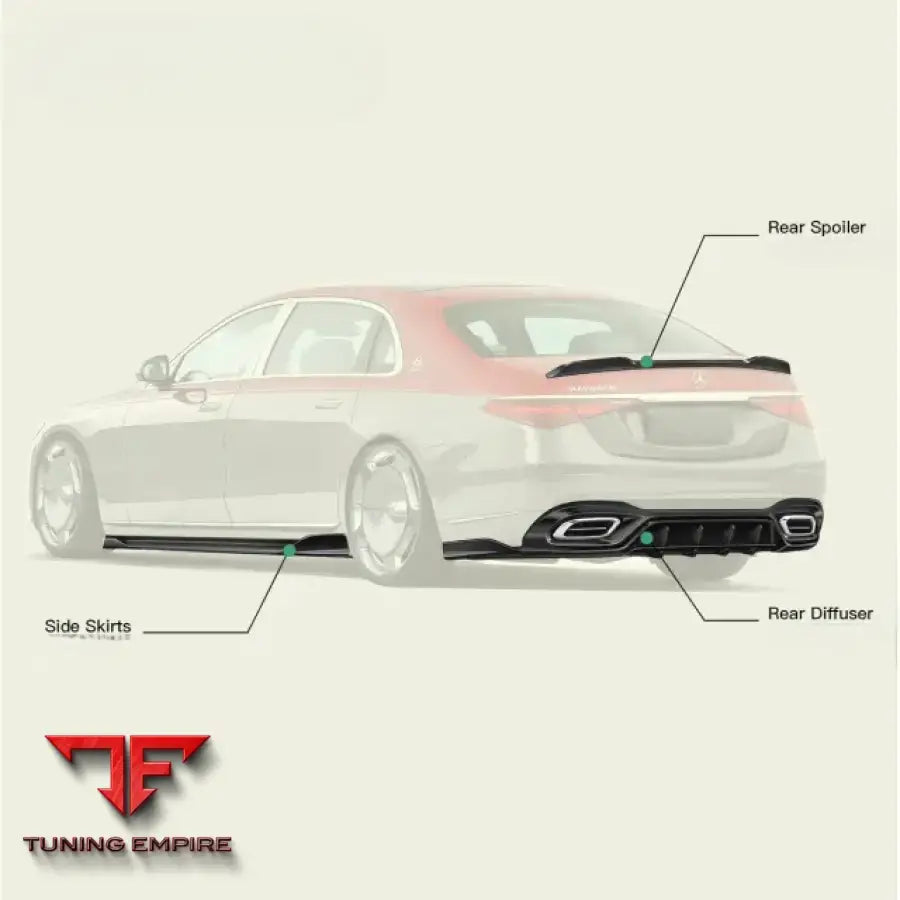 MERCEDES BENZ S-CLASS (W223) MAYBACHDRY CARBON FIBER BODY KIT PARTS