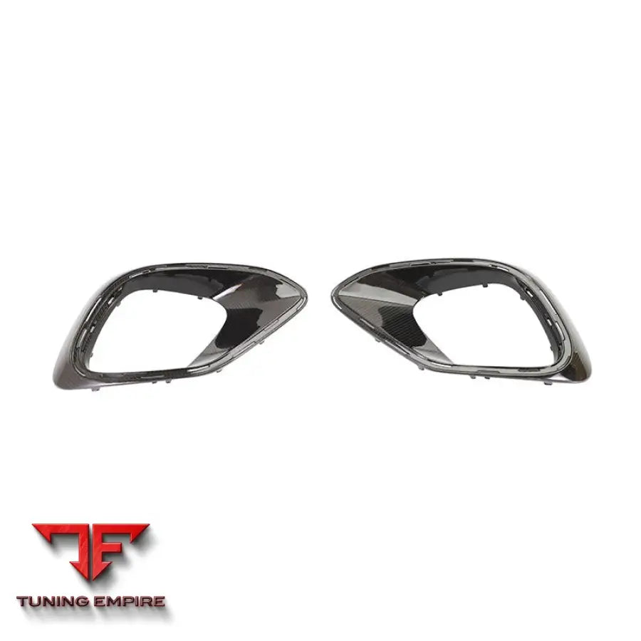 MERCEDES BENZ S CLASS W223 S63 CARBON FRONT BUMPER INTAKES COVER KIT