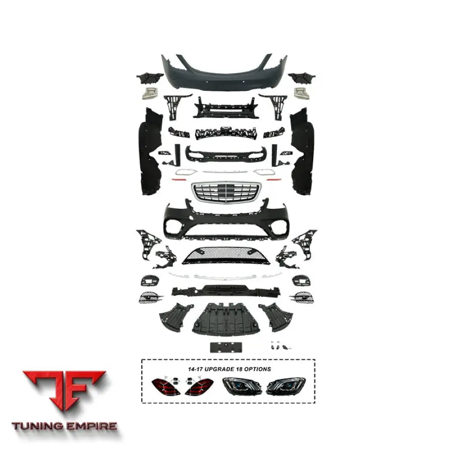 MERCEDES-BENZ S(W222) UPGRADE TO S450 BODY KIT 2018-2020Y