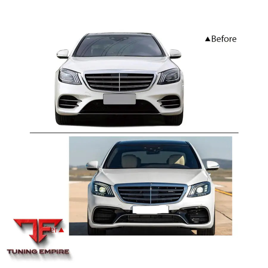 MERCEDES-BENZ S(W222) UPGRADE TO S63 BODY KIT 2018-2020Y
