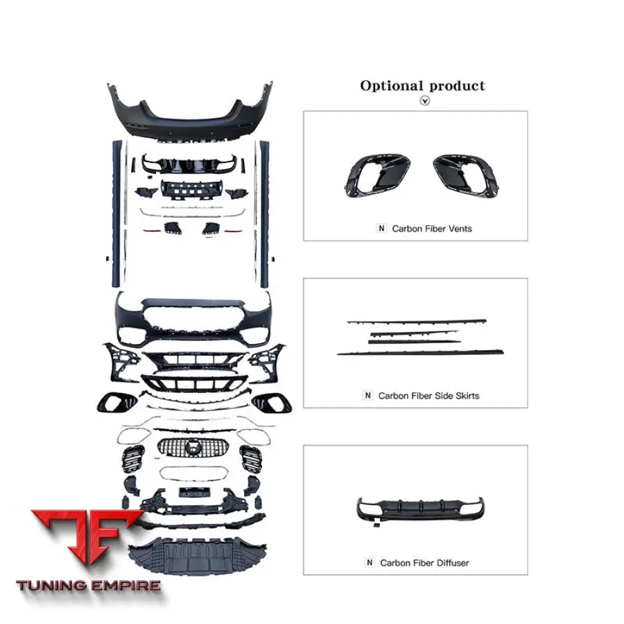 MERCEDES-BENZ S(W223) UPGRADE TO S63 BODY KIT 2021-2023Y