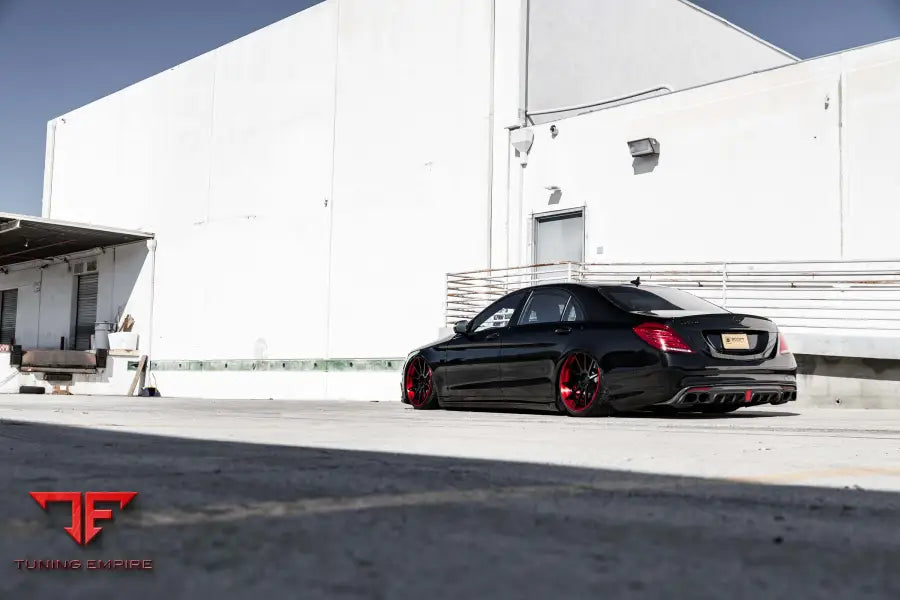 MERCEDES BENZ S550 FORGED WHEELS AND EXHAUST SYSTEM