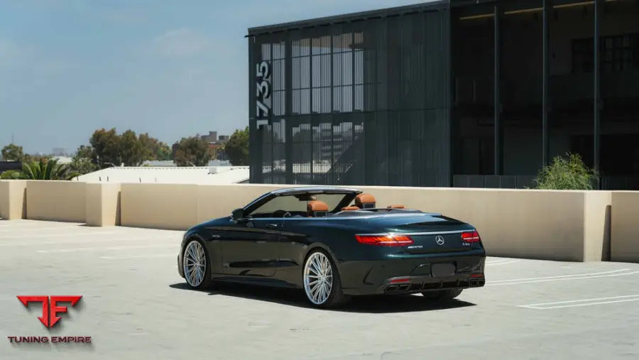 MERCEDES BENZ S63 FORGED WHEELS AND EXHAUST SYSTEM