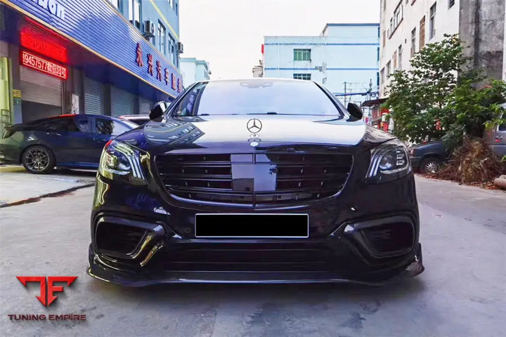 MERCEDES-BENZ S63 W222 SEDAN BRS STYLE FRONT LIP BSD