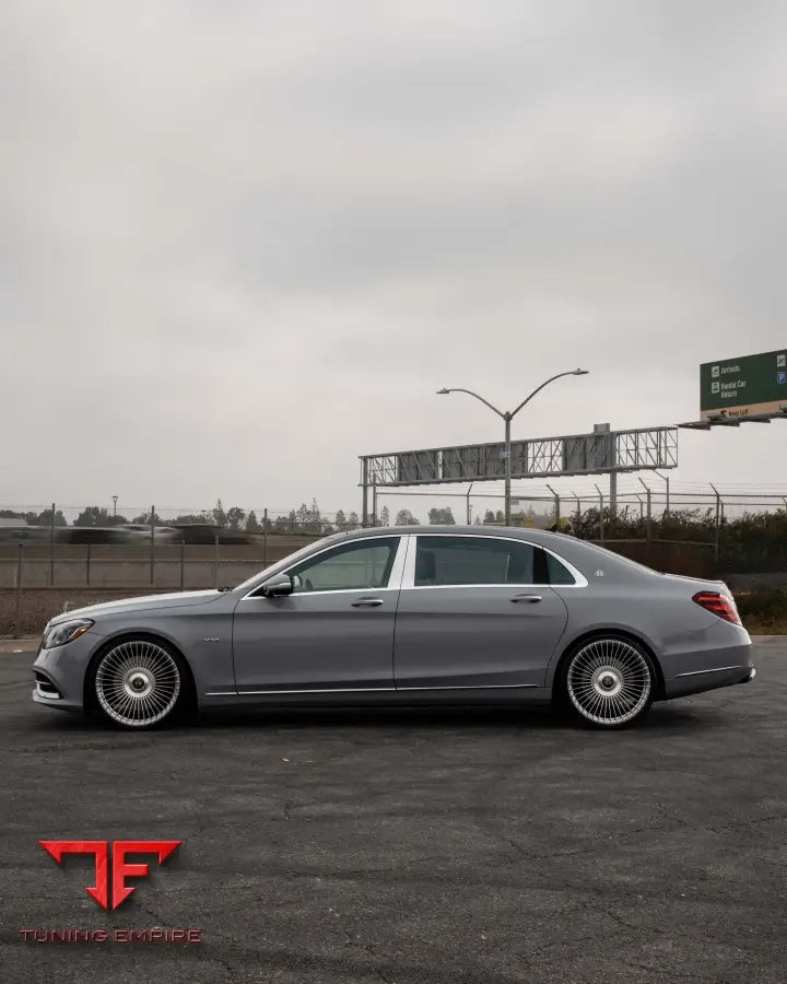 MERCEDES BENZ S650 FORGED WHEELS AND EXHAUST SYSTEM