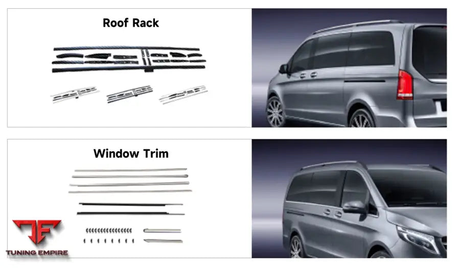 MERCEDES BENZ V CLASS MBM STYLE PARTS