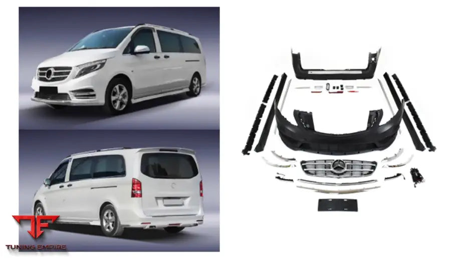 MERCEDES BENZ V CLASS UP STYLE W447 2016 2023 TO 2024 OLD TO NEW BODY KIT