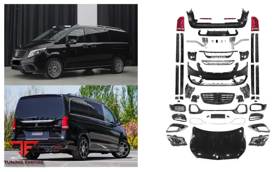 MERCEDES BENZ V CLASS V700 PRO W447 2016 2023 TO 2024 OLD TO NEW BODY KIT