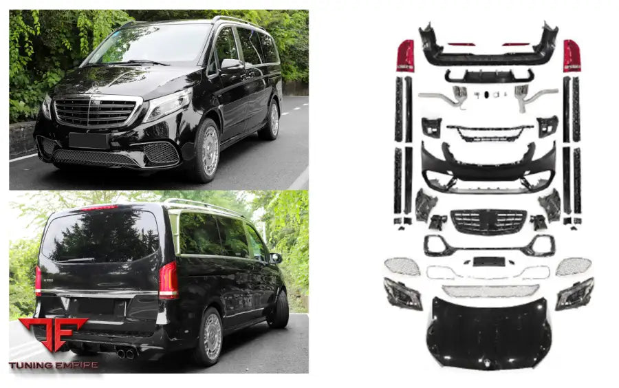 MERCEDES BENZ V CLASS V800 W447 2016 2023 TO 2024 OLD TO NEW BODY KIT
