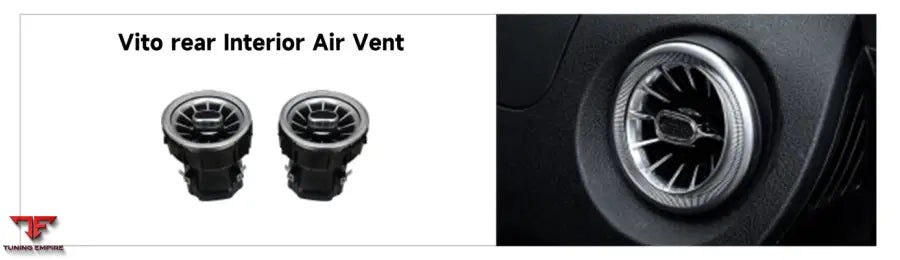 MERCEDES BENZ V CLASS VITO REAR INTERIOR AIR VENT