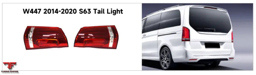 MERCEDES BENZ V CLASS W447 2014 2020 S63 TAIL LIGHT