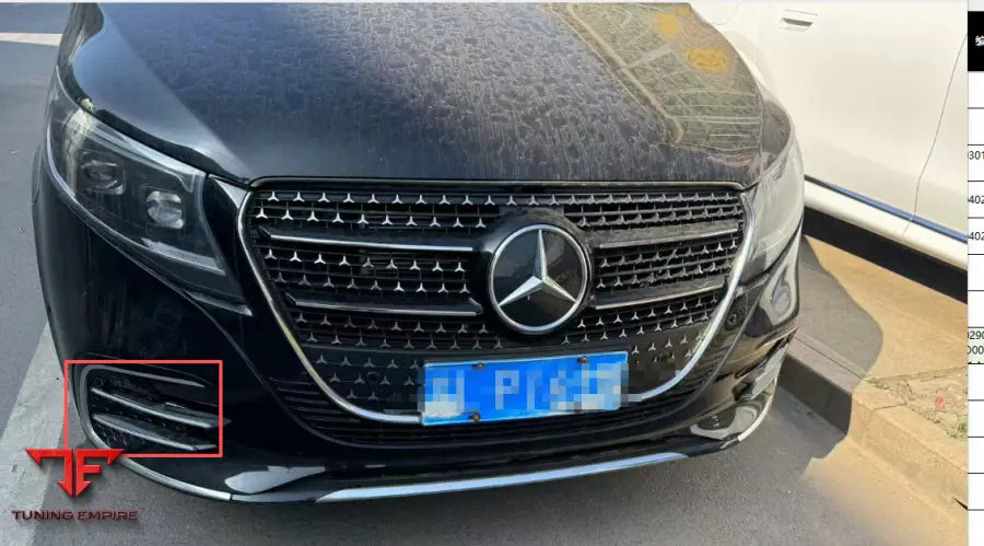 MERCEDES BENZ V CLASS W447 2016-2023 TO 2024 OLD TO NEW BODY KIT II