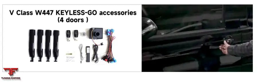 MERCEDES BENZ V CLASS W447 KEYLESS GO ACCESSORIES (4 DOORS)
