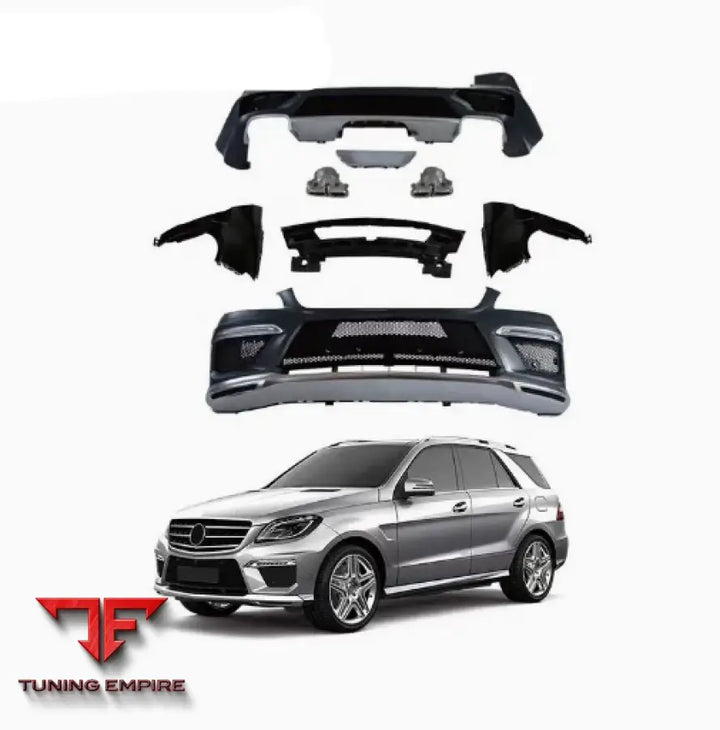 MERCEDES BENZ W166 GLE63 AMG OLD UPGRADE TO NEW BODY KIT