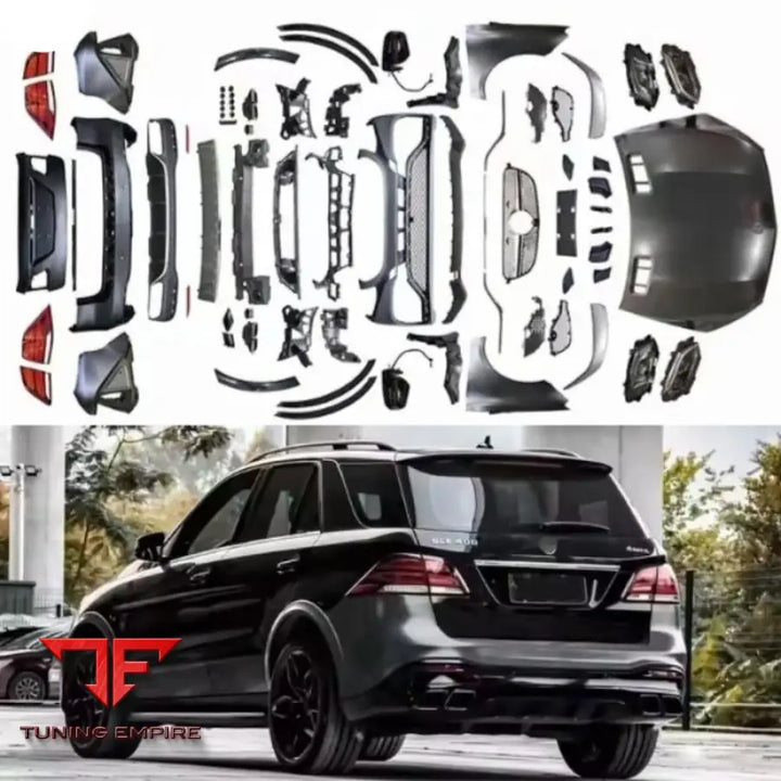 MERCEDES-BENZ W166 ML UPGRADE GLE63 AM STYLE BODY KIT