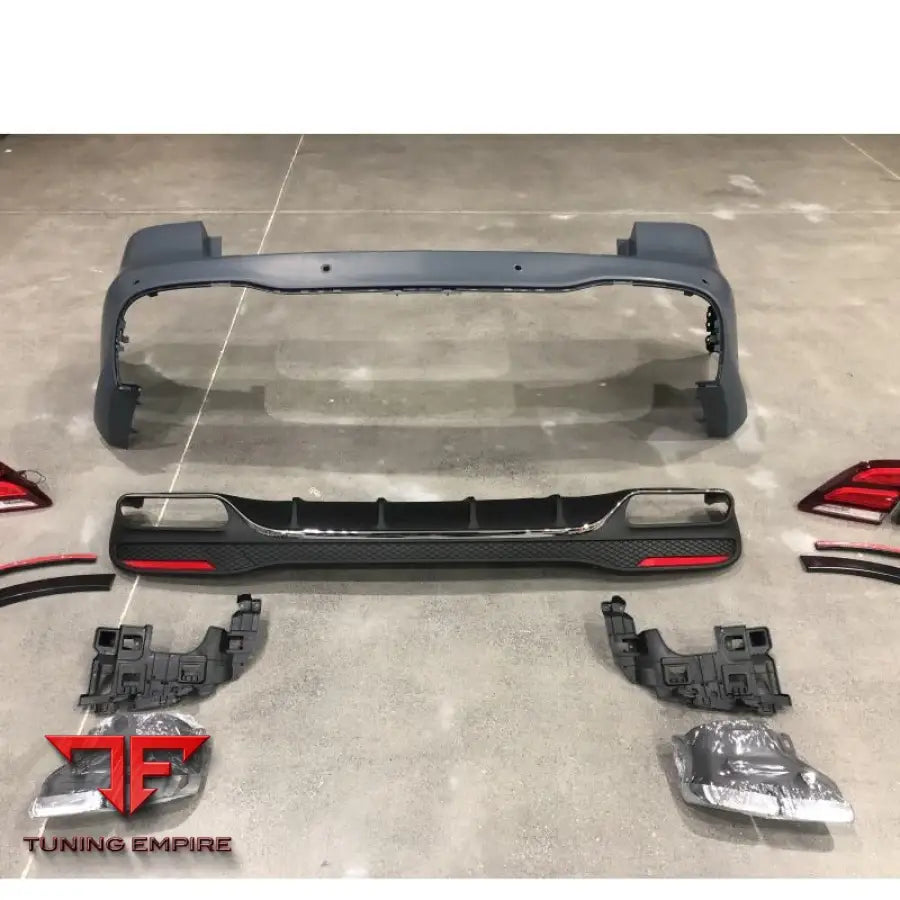 MERCEDES-BENZ W166 TO GLE63 UPGRADE CAR BUMPER WITH LIGHTS BODY KITS