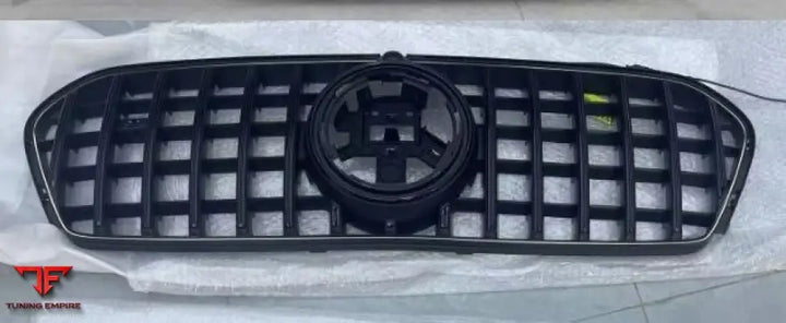 MERCEDES-BENZ W167 BLACK AND SILVER FRONT BUMPER MESH