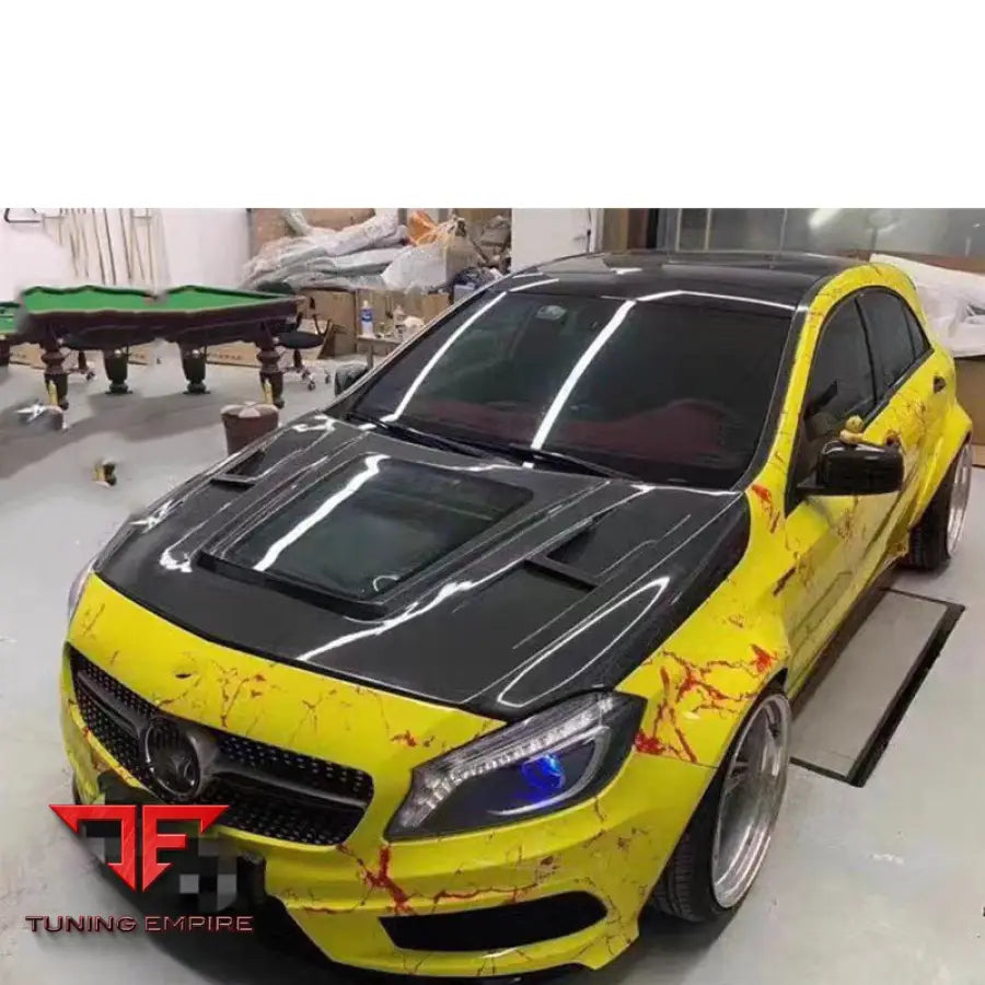 MERCEDES BENZ W176 A45 BONNET CAR BODY SCOOP