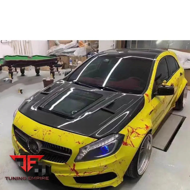 MERCEDES BENZ W176 A45 BONNET CAR BODY SCOOP