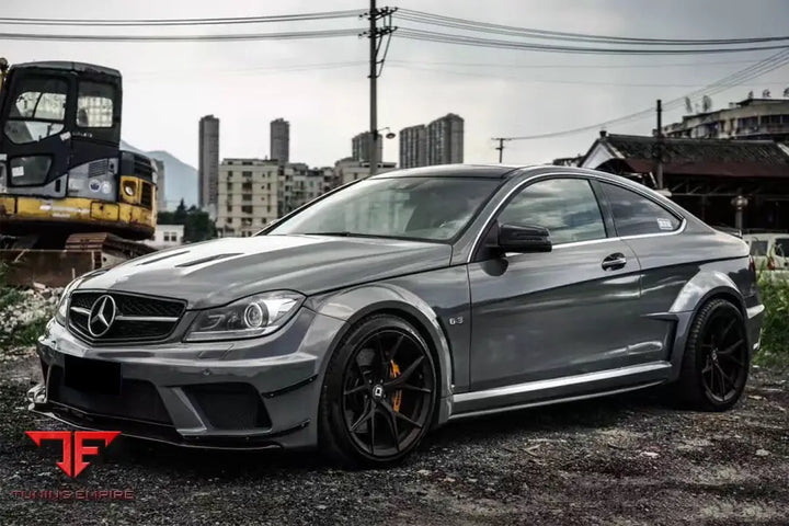 MERCEDES BENZ W204 C CLASS COUPE BKSS STYLE WIDE FULL BODY KIT BSD