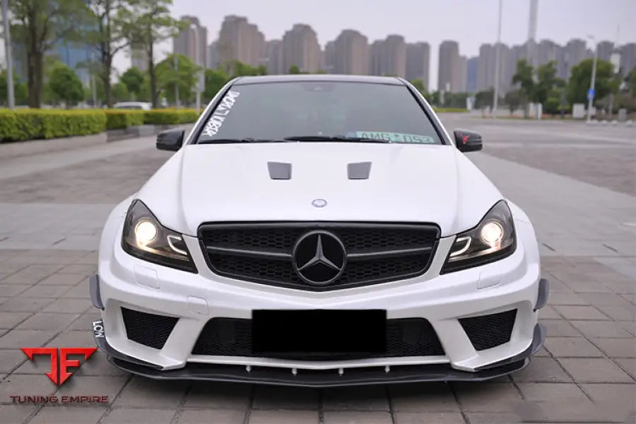 MERCEDES BENZ W204 C CLASS SEDAN BKSS STYLE WIDE FULL BODY KIT BSD