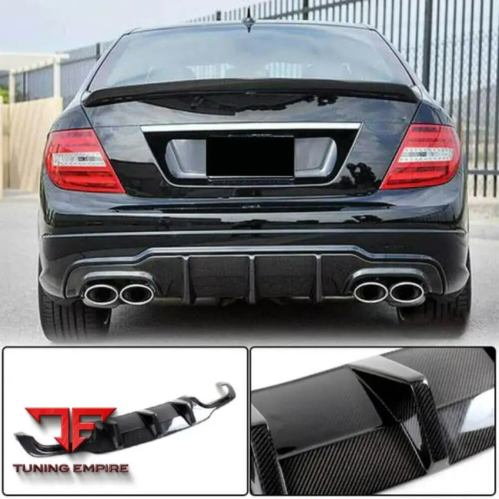 MERCEDES BENZ W204 C63 AMG FACELIFT CARBON FIBER PARTS