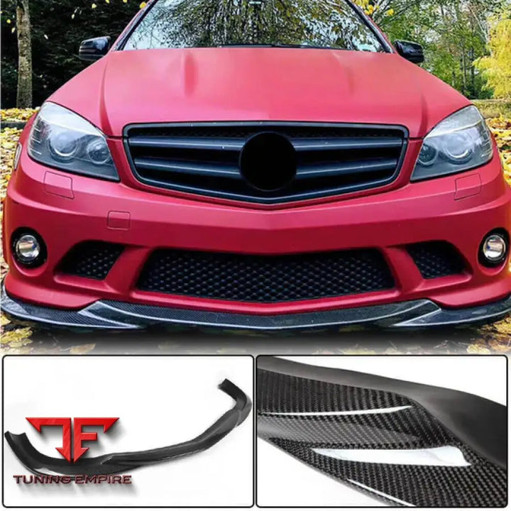MERCEDES BENZ W204 C63 AMG PRE-FACELIFT CARBON FIBER PARTS 2008-2011Y