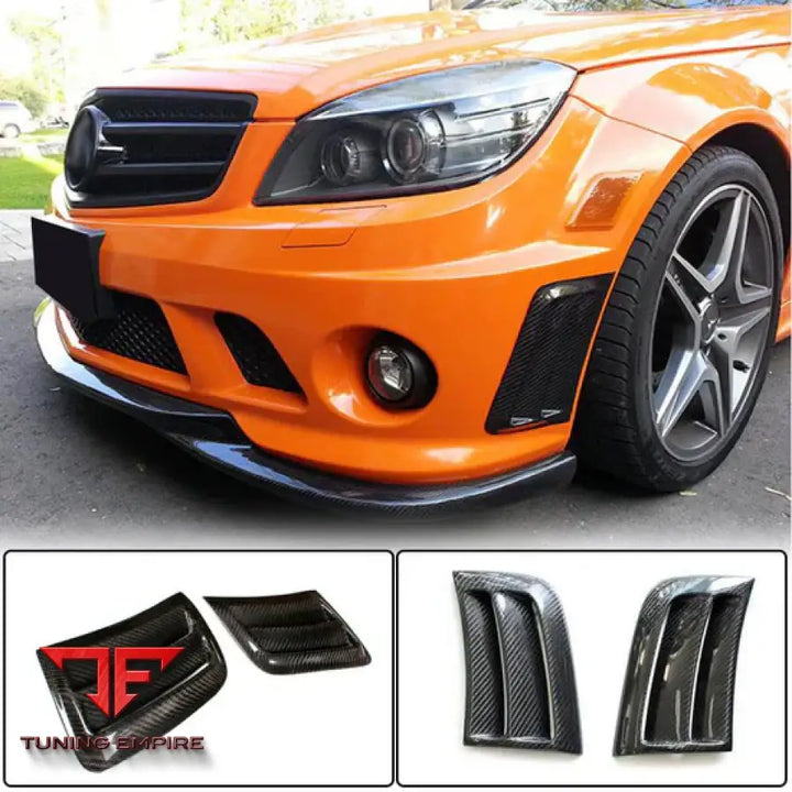 MERCEDES BENZ W204 C63 AMG PRE-FACELIFT CARBON FIBER PARTS 2008-2011Y