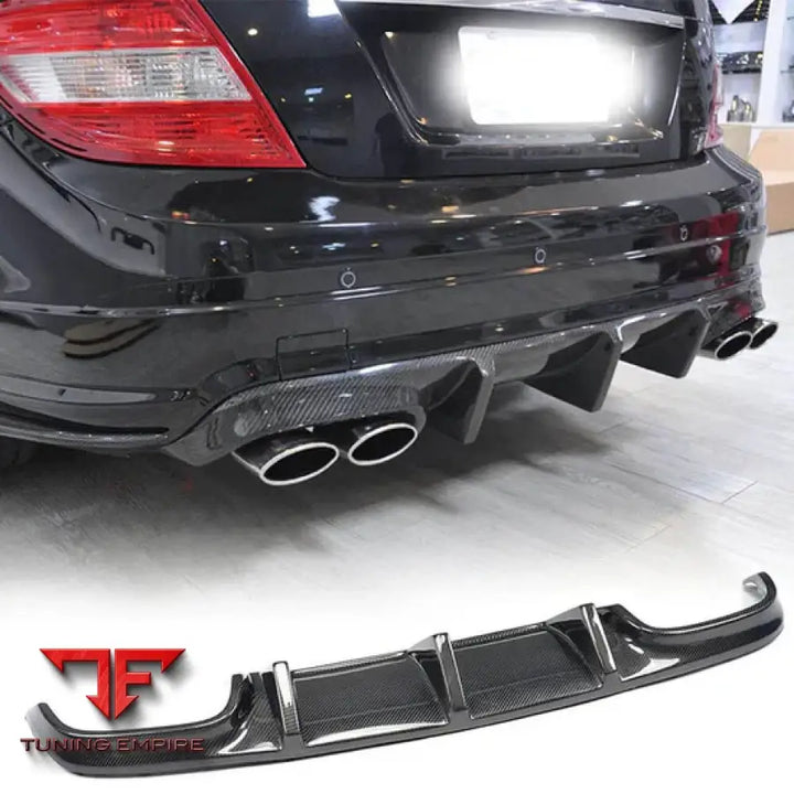 MERCEDES BENZ W204 C63 AMG PRE-FACELIFT CARBON FIBER PARTS 2008-2011Y